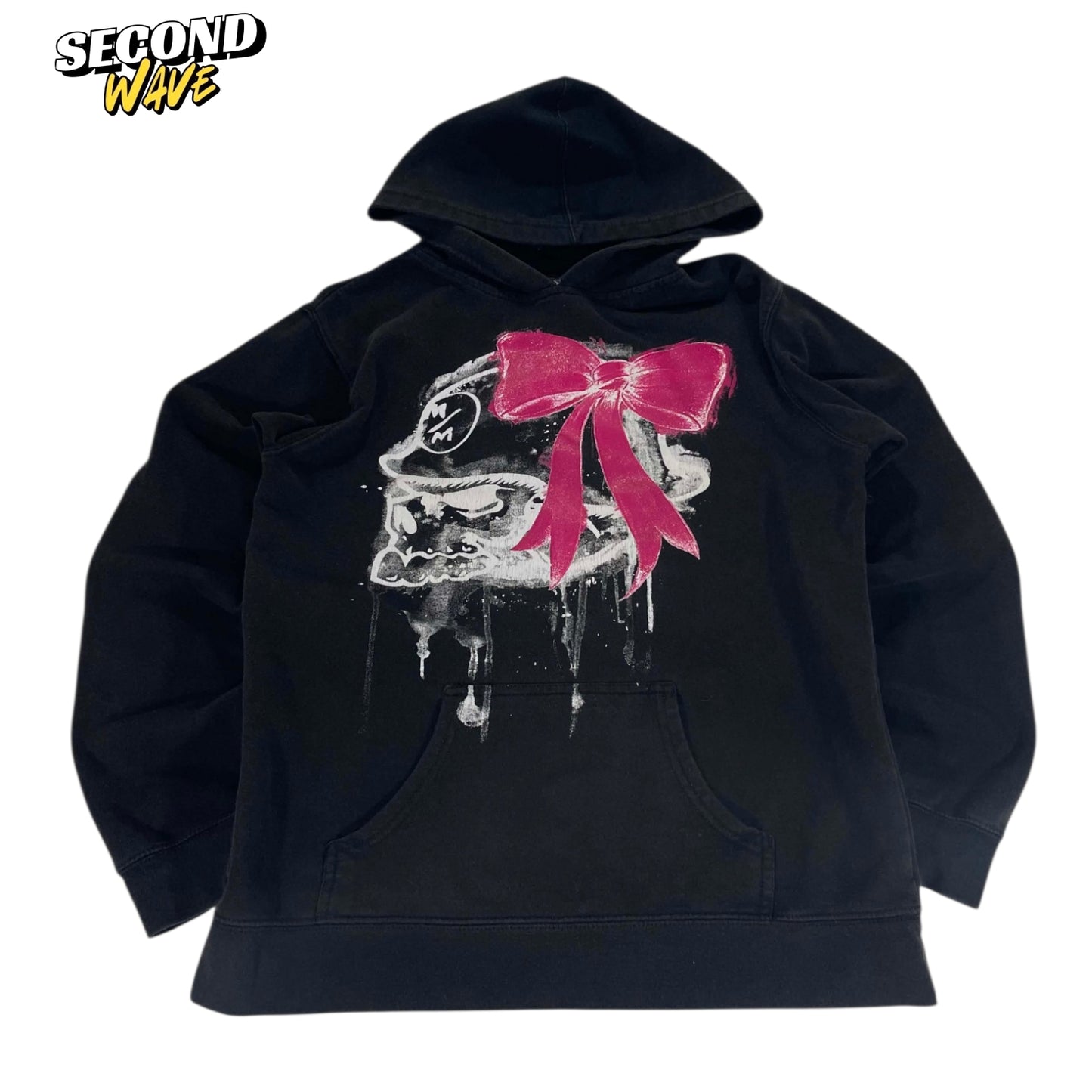 Y2K METAL MULISHA BLACK HOODIE (L)