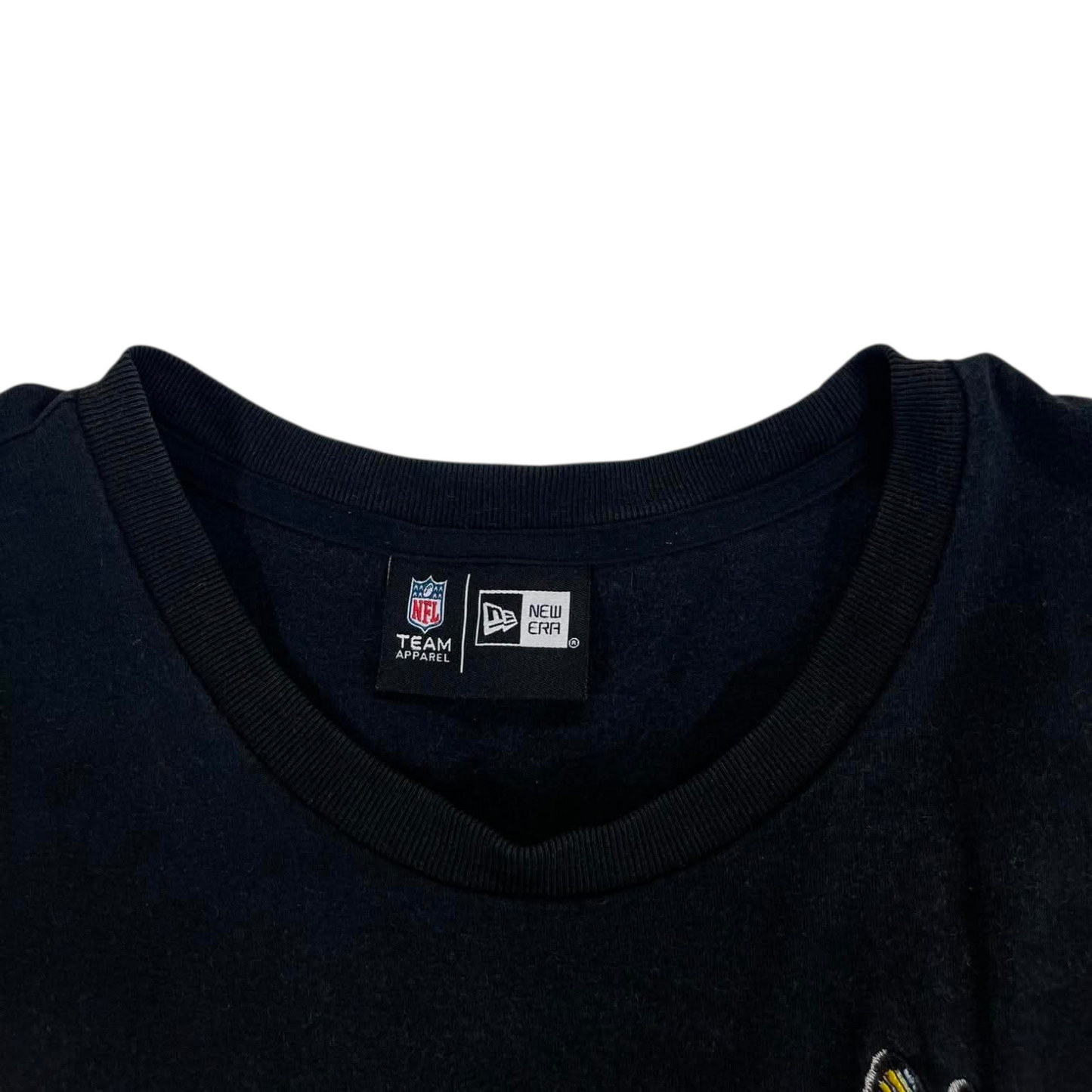 OAKLAND RAIDERS BLACK COTTON T-SHIRT(L)