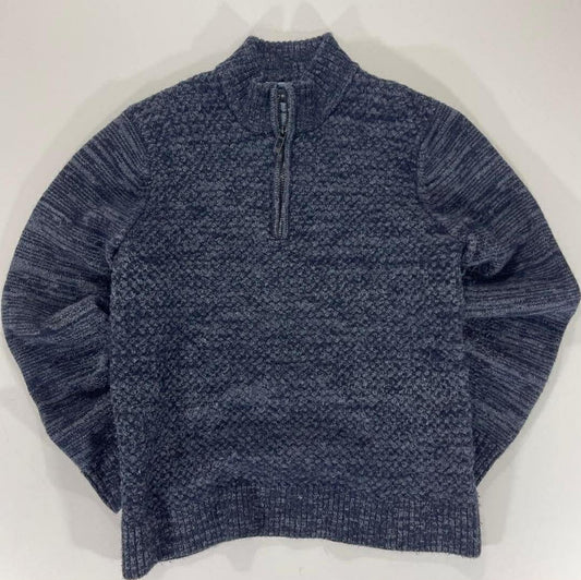 VINTAGE BERLIN 100% WOOL QUARTERZIP (M)