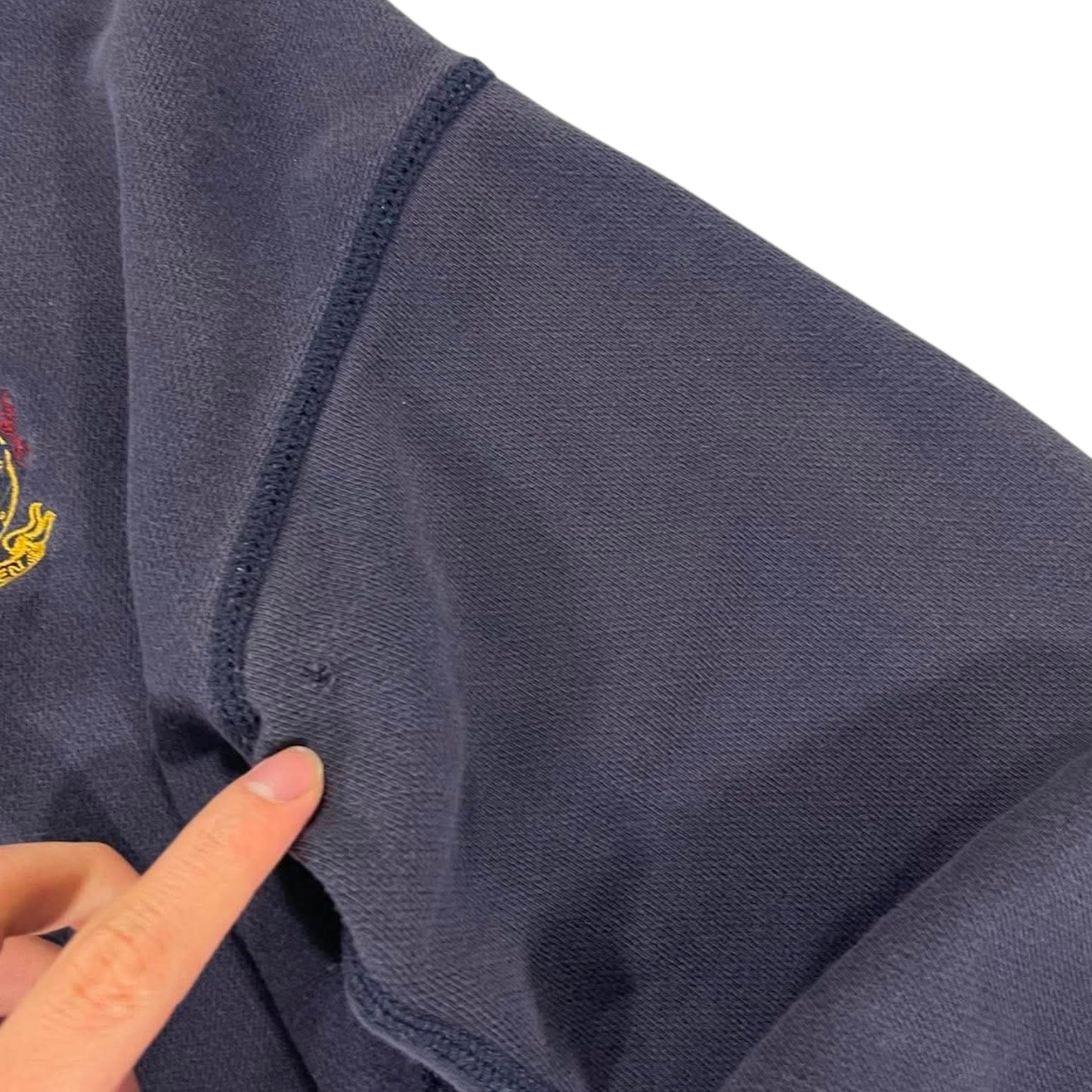 VINTAGE RALPH LAUREN NAVY BLUE CREWNECK (M)