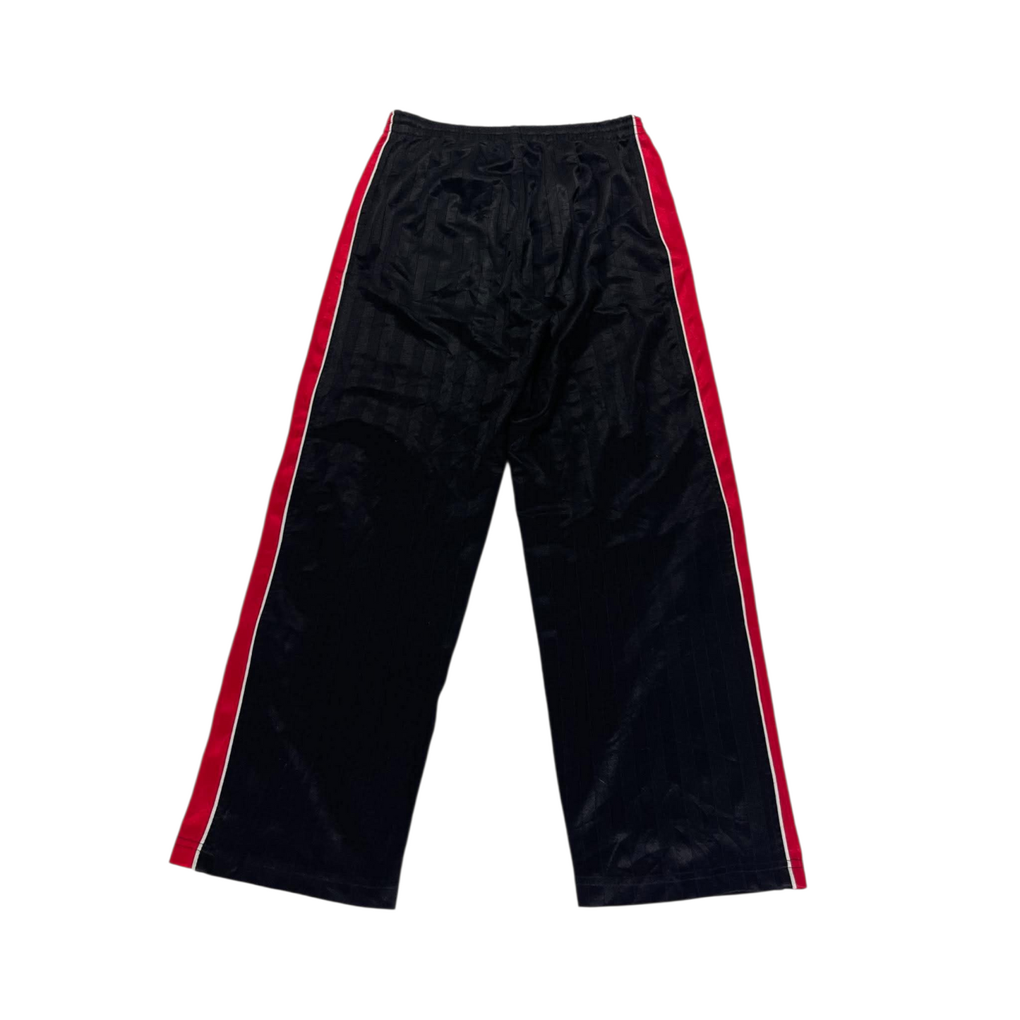 NIKE BLACK PINSTRIPE TRACK PANTS⁵ (M)