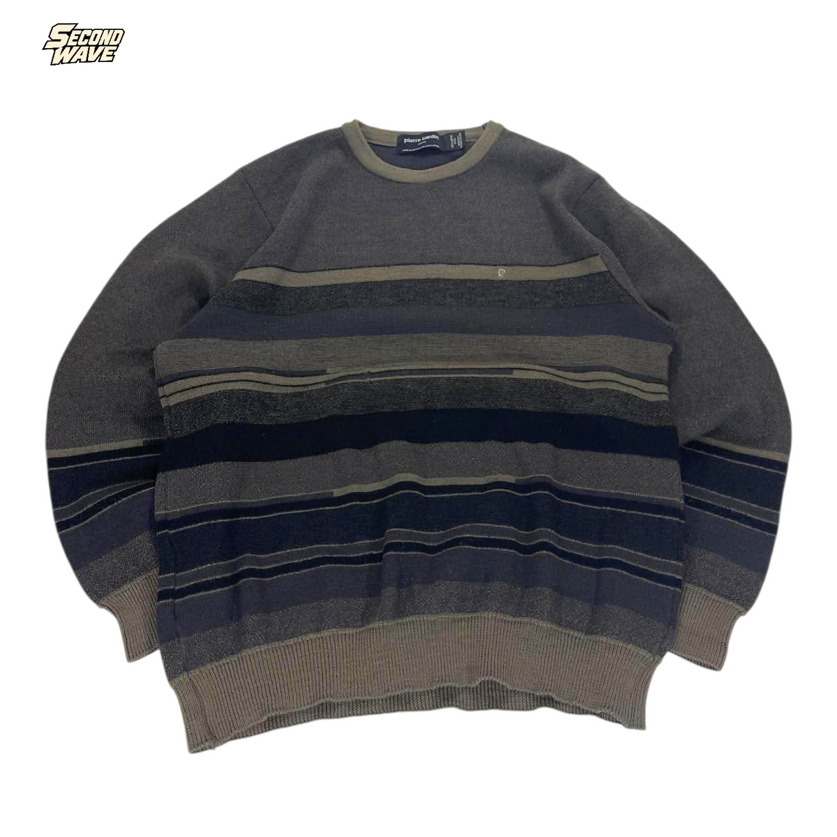 VINTAGE 100% WOOL PIERRE CARDIN PARIS SWEATER (S - M)