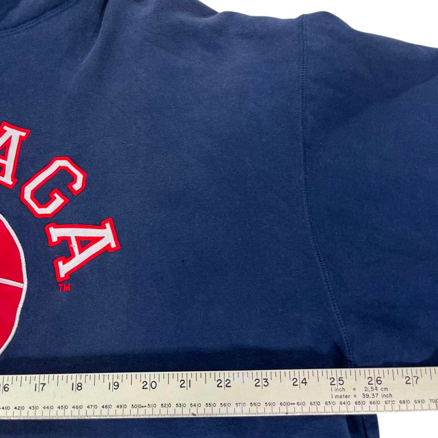 VINTAGE GONZAGA BULLDOGS UNIVERSITY HOODIE (XL)