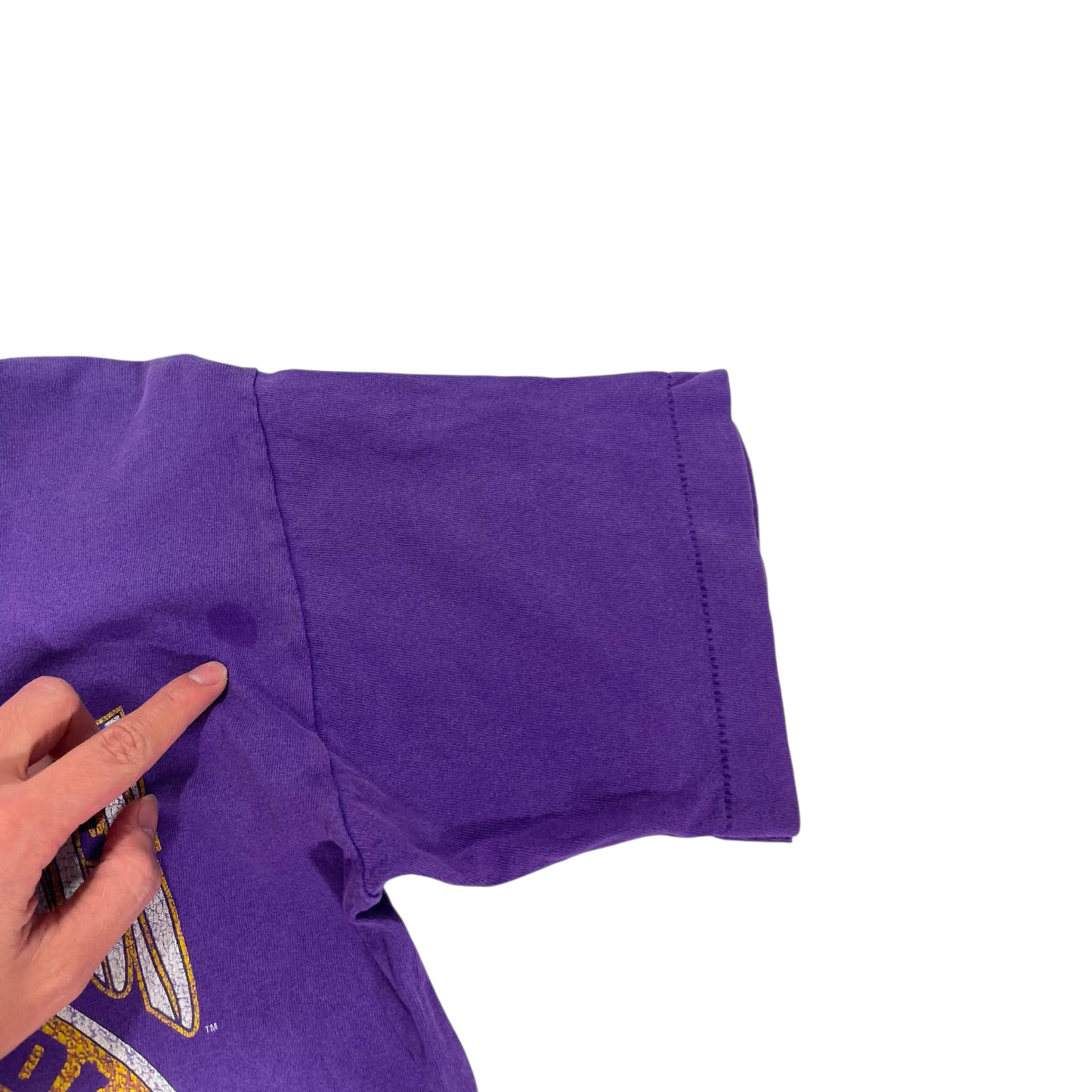 90S MINNESOTA VIKINGS PURPLE NFL TEE (S)