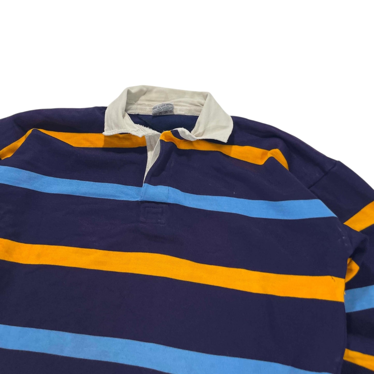 VINTAGE HEAVYWEIGHT PEVERIN RUGBY SHIRT (L)