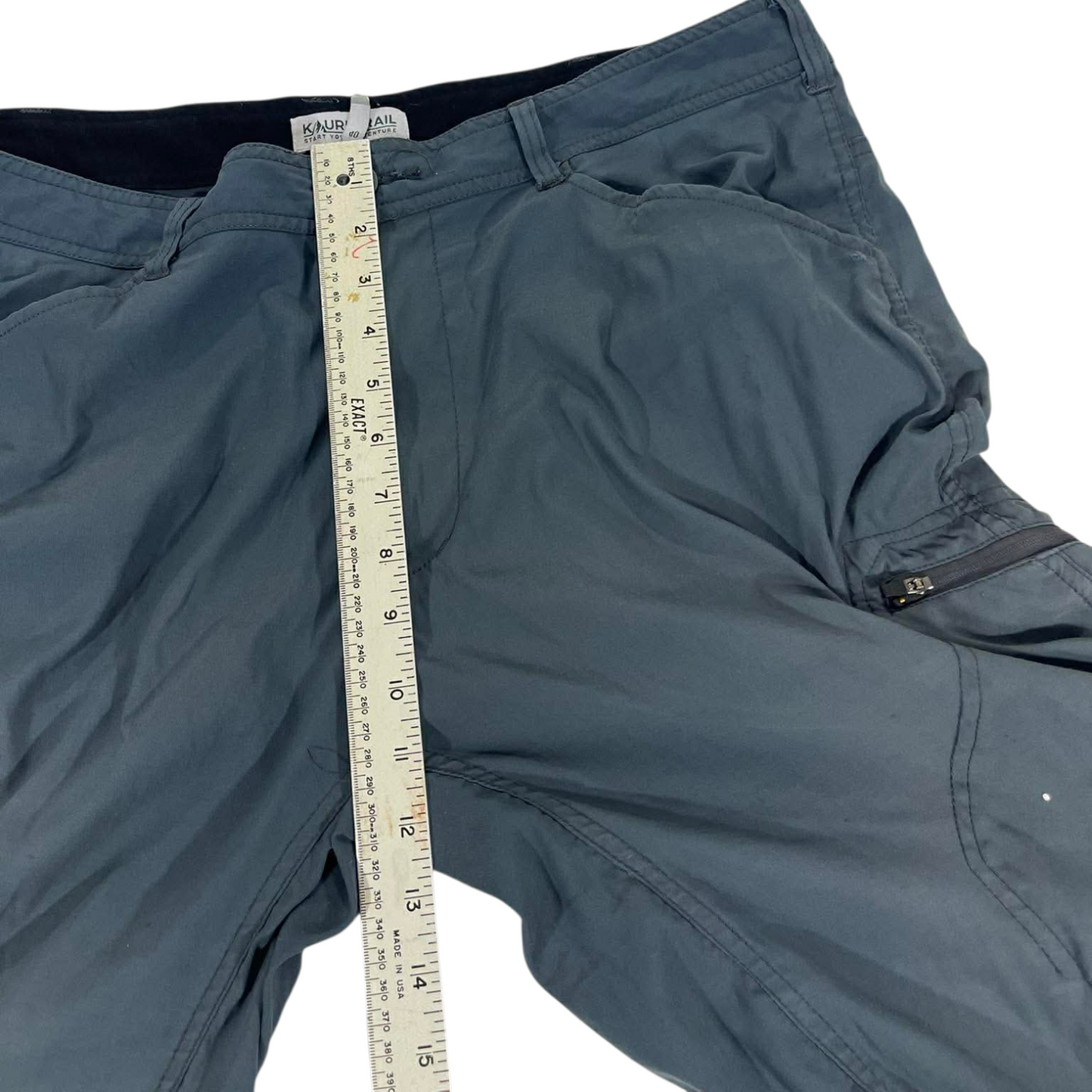 KAURI TRAIL GREY CARGO TRACK PANTS (40)
