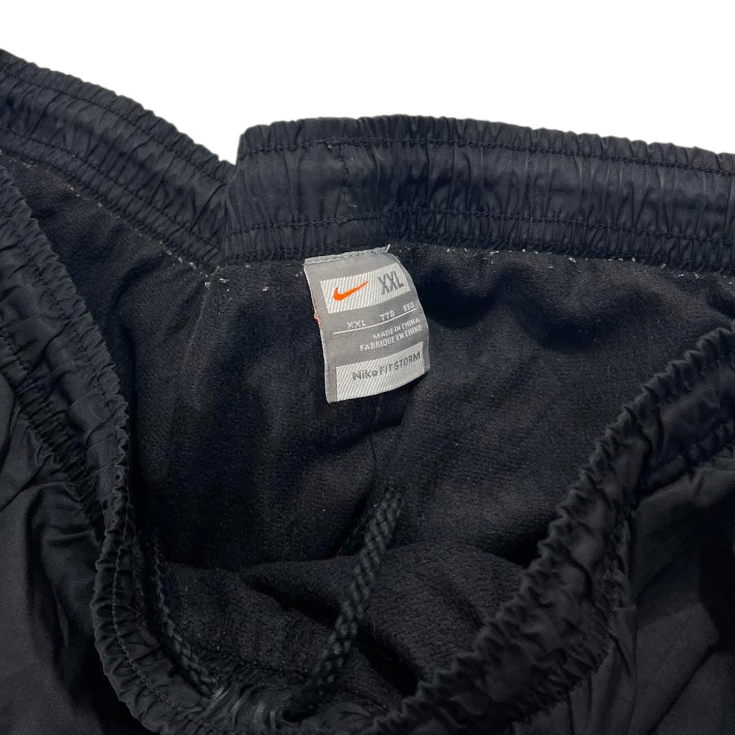VINTAGE NIKE STORM BLACK TRACK PANTS (XL-XXL) ¹⁵