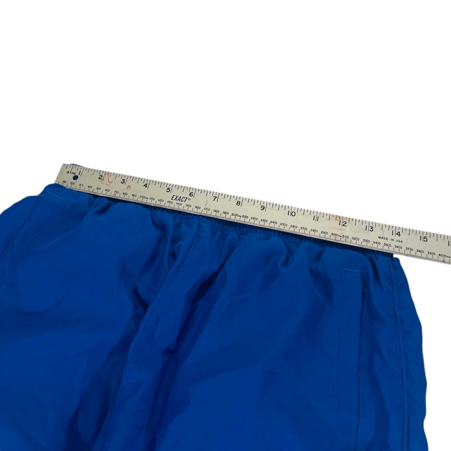 BIZ COLLECTION BLUE POLYESTER TRACK PANTS (M)