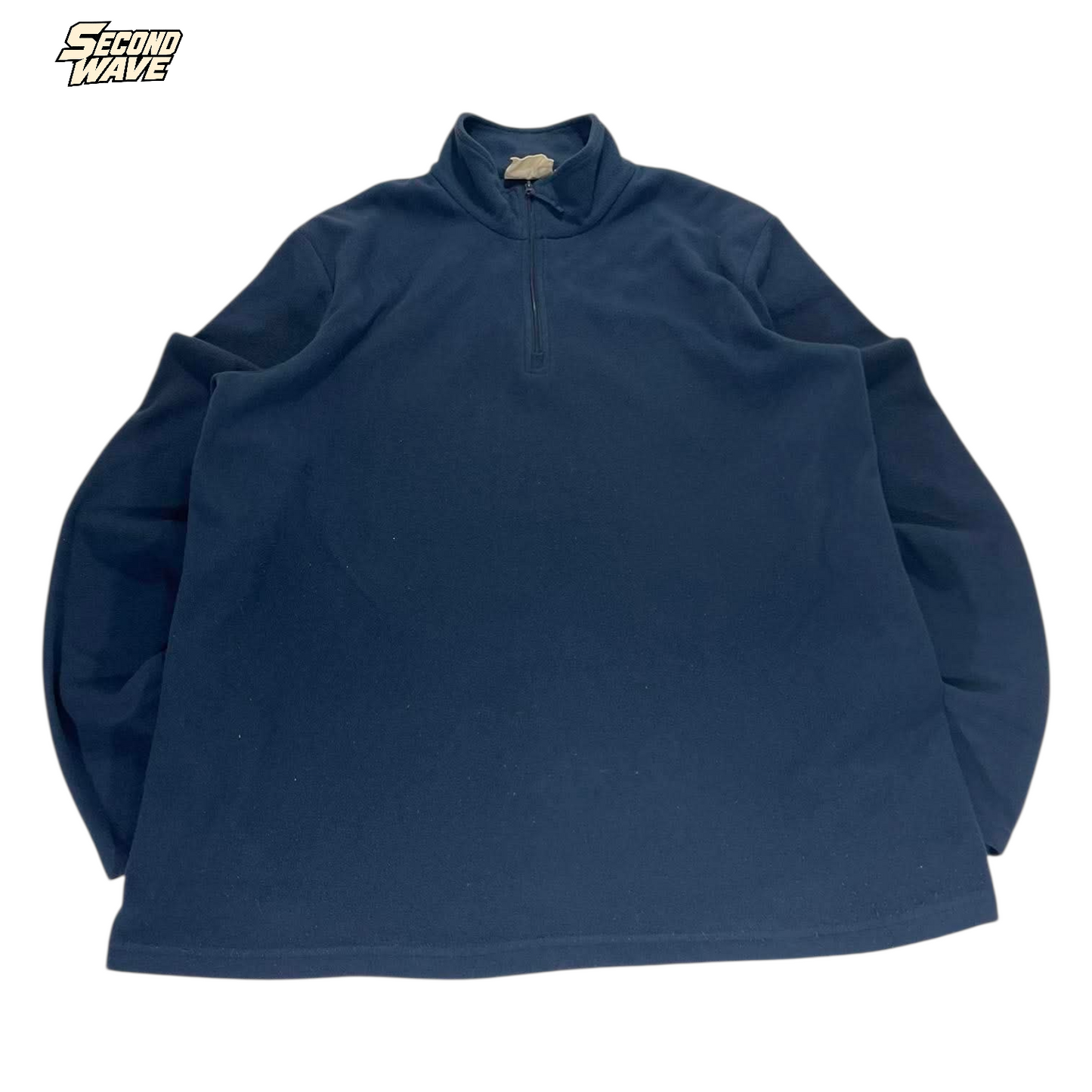 MOUNTAIN WAREHOUSE NAVY QUARTER ZIP FLEECE (L)