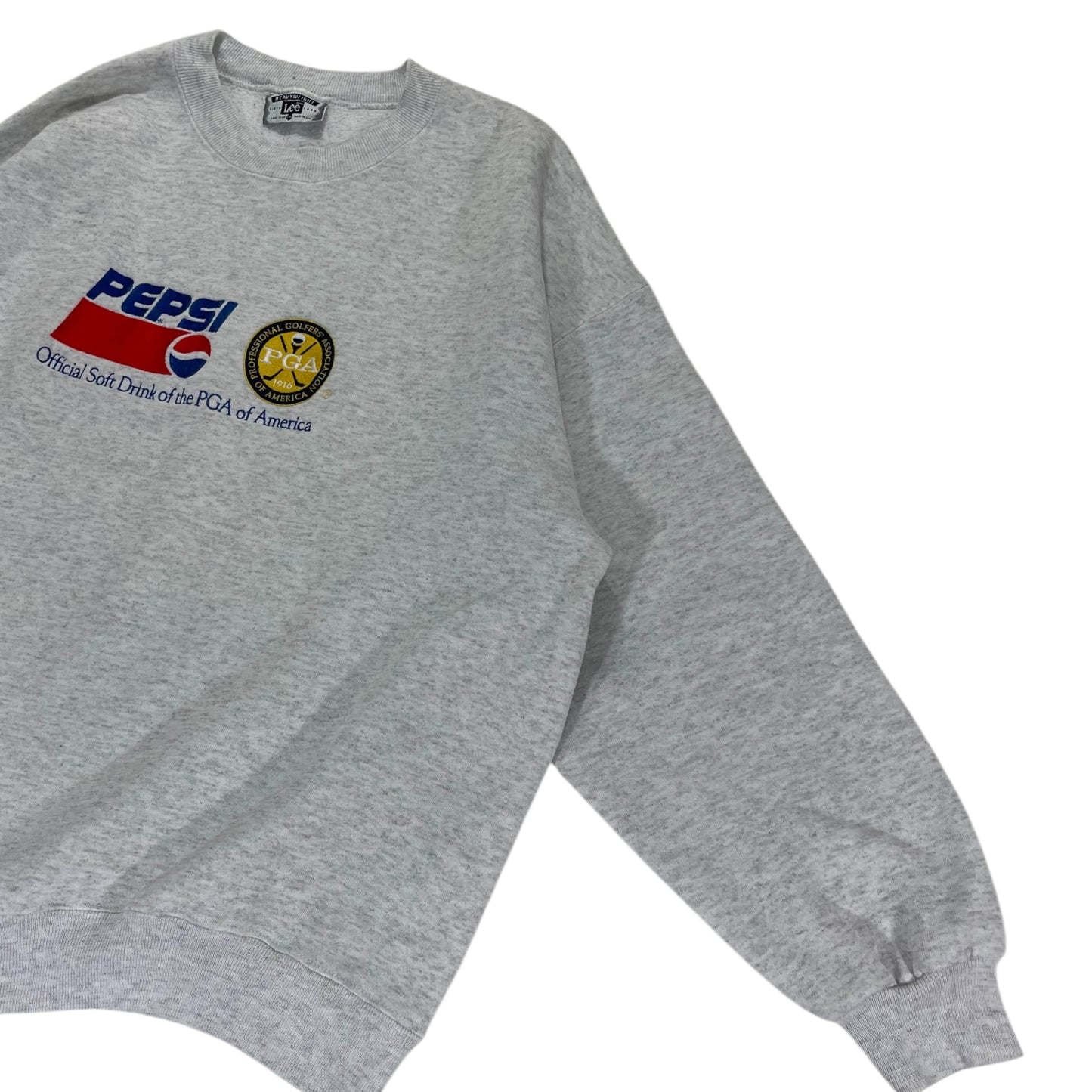 90S LEE GRAY PEPSI CREWNECK SWEATSHIRT (XXL)