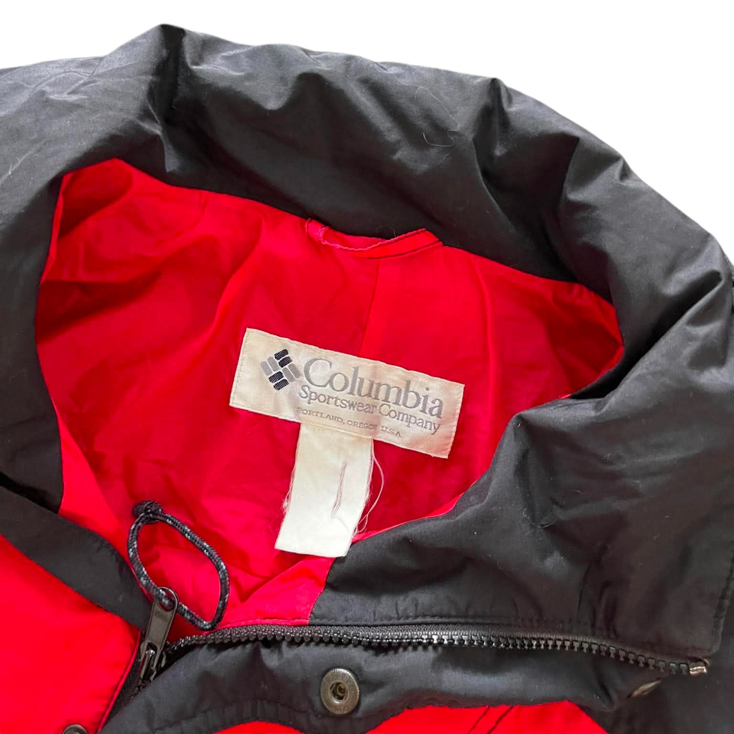 COLUMBIA RED SKI JACKET (L-XL)