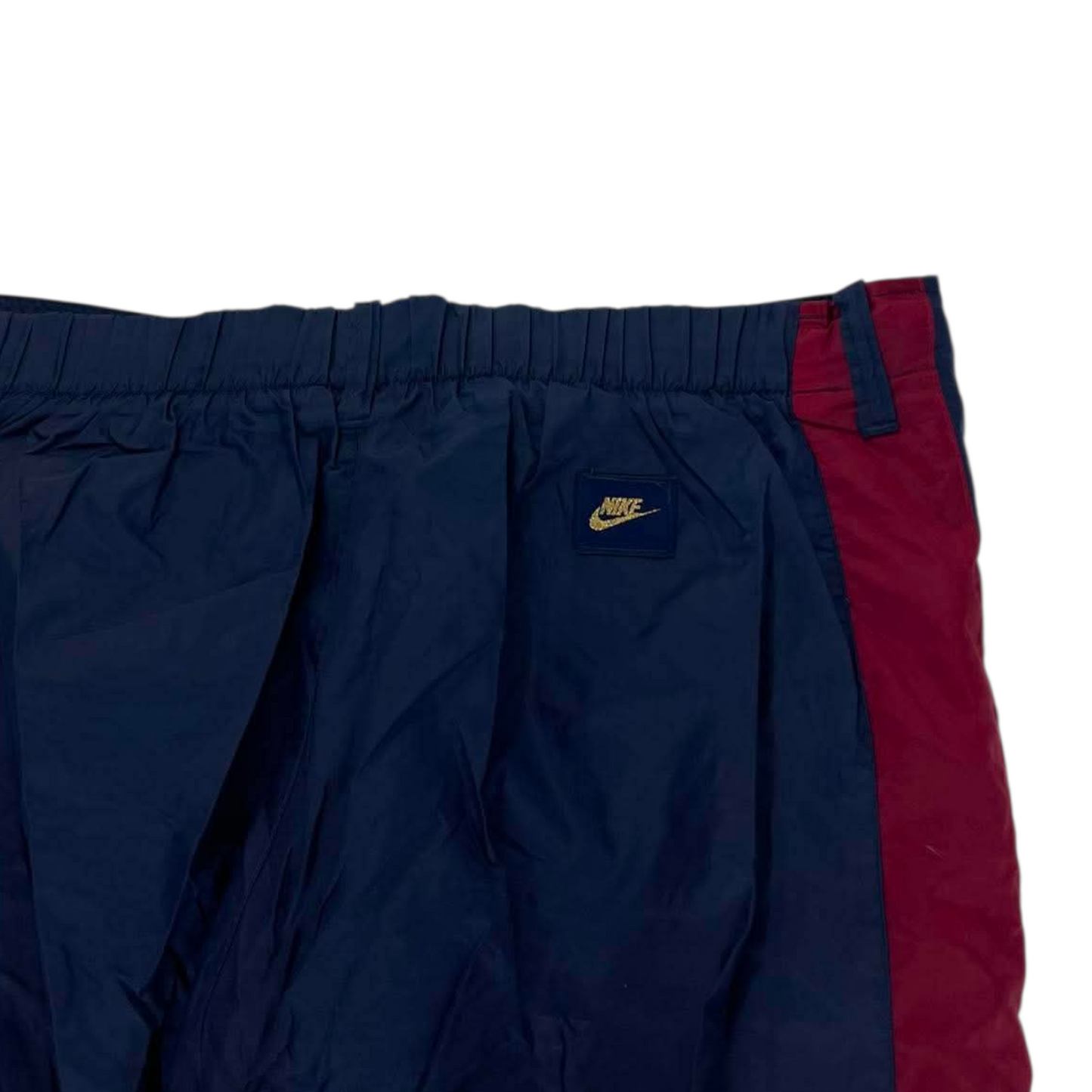 NIKE BLUE & RED TRACK PANTS ² (L)
