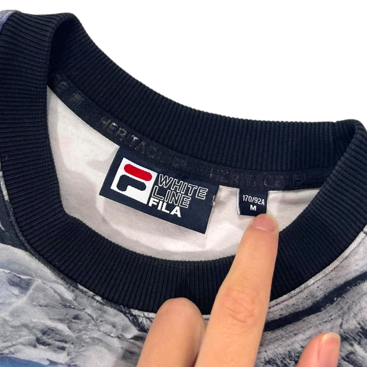 FILA SWIRL LINE CREWNECK (M)