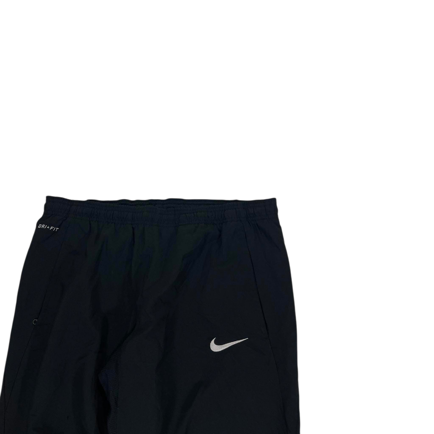 NIKE DRI-FIT BLACK TRACK PANTS (L) ⁷