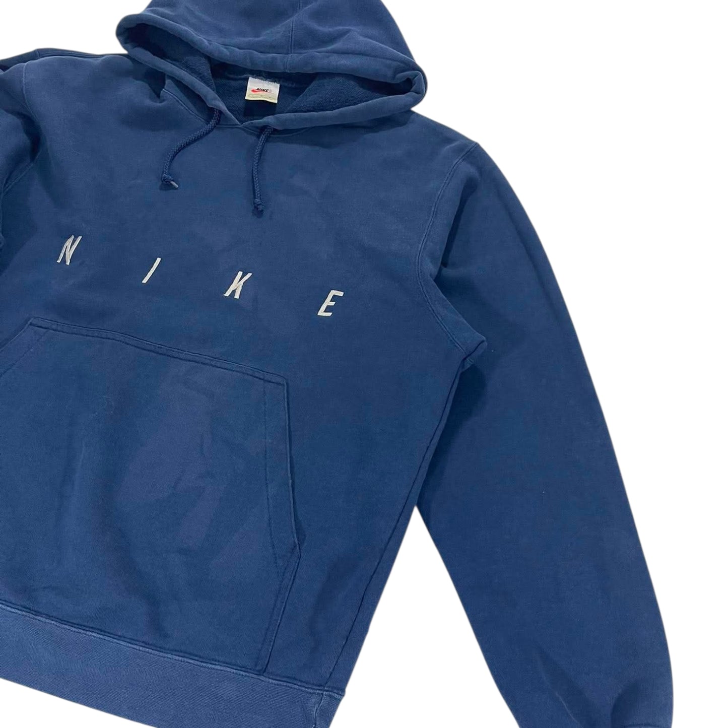 VINTAGE NIKE NAVY BLUE HOODIE  (L)