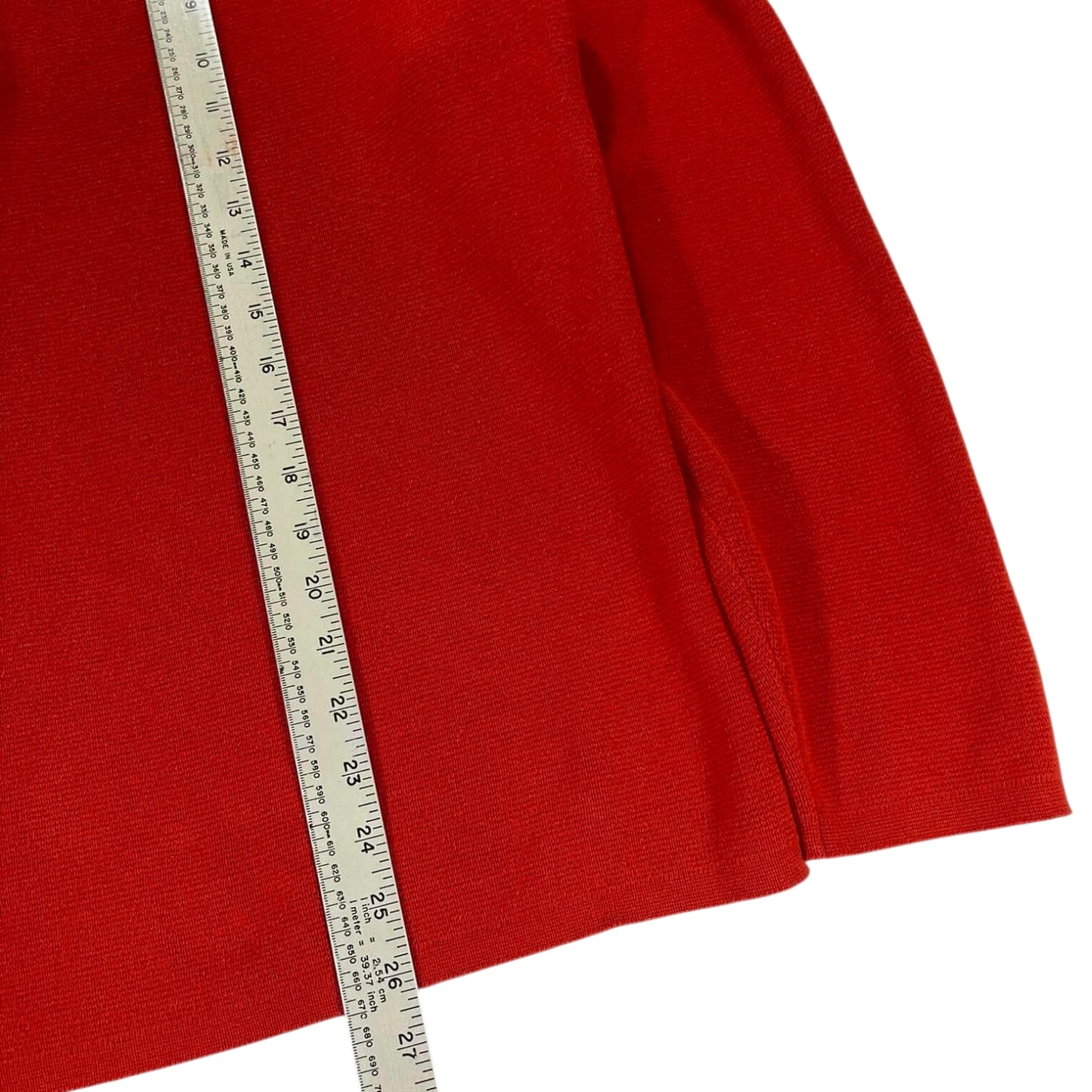 VINTAGE BARKERS ORANGE QUARTER ZIP SWEATSHIRT (L)