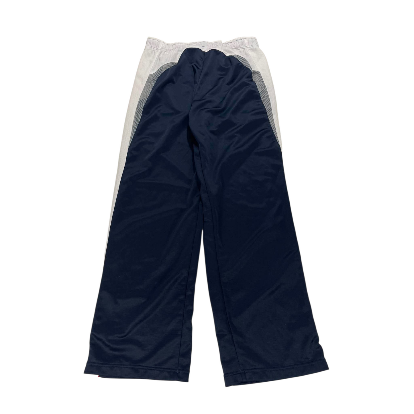 Y2K NIKE NAVY/WHITE TRACK PANTS (L) ²