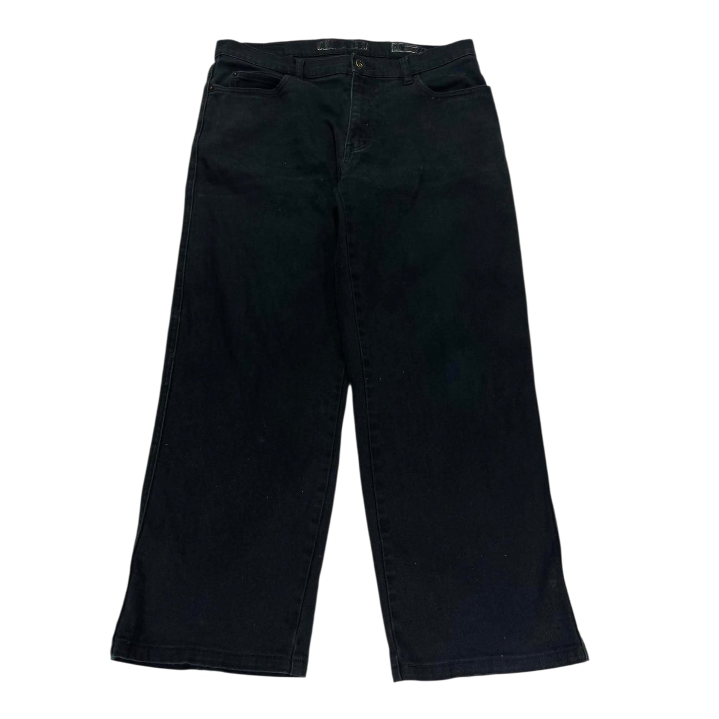 VINTAGE JEANSWEST BLACK DENIM JEANS (34)