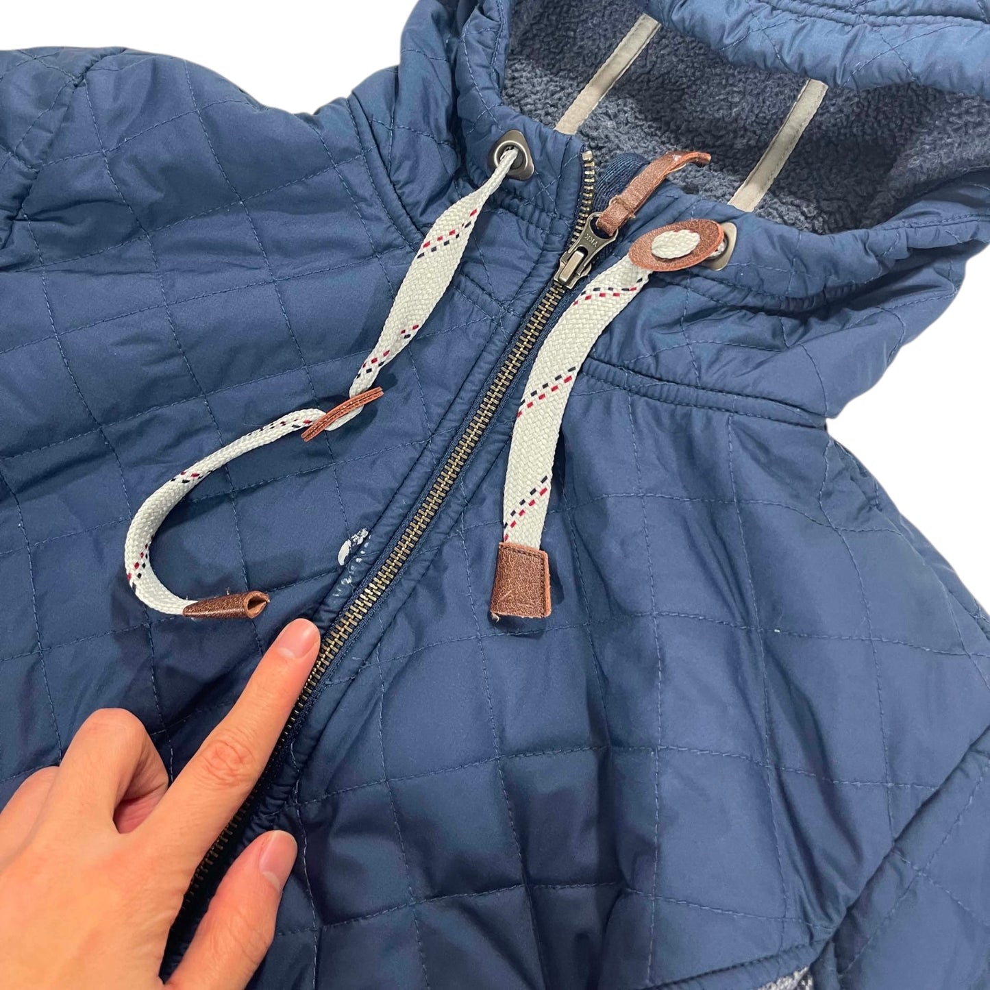 KATHMANDU BLUE & GRAY QUILTED JACKET (S)