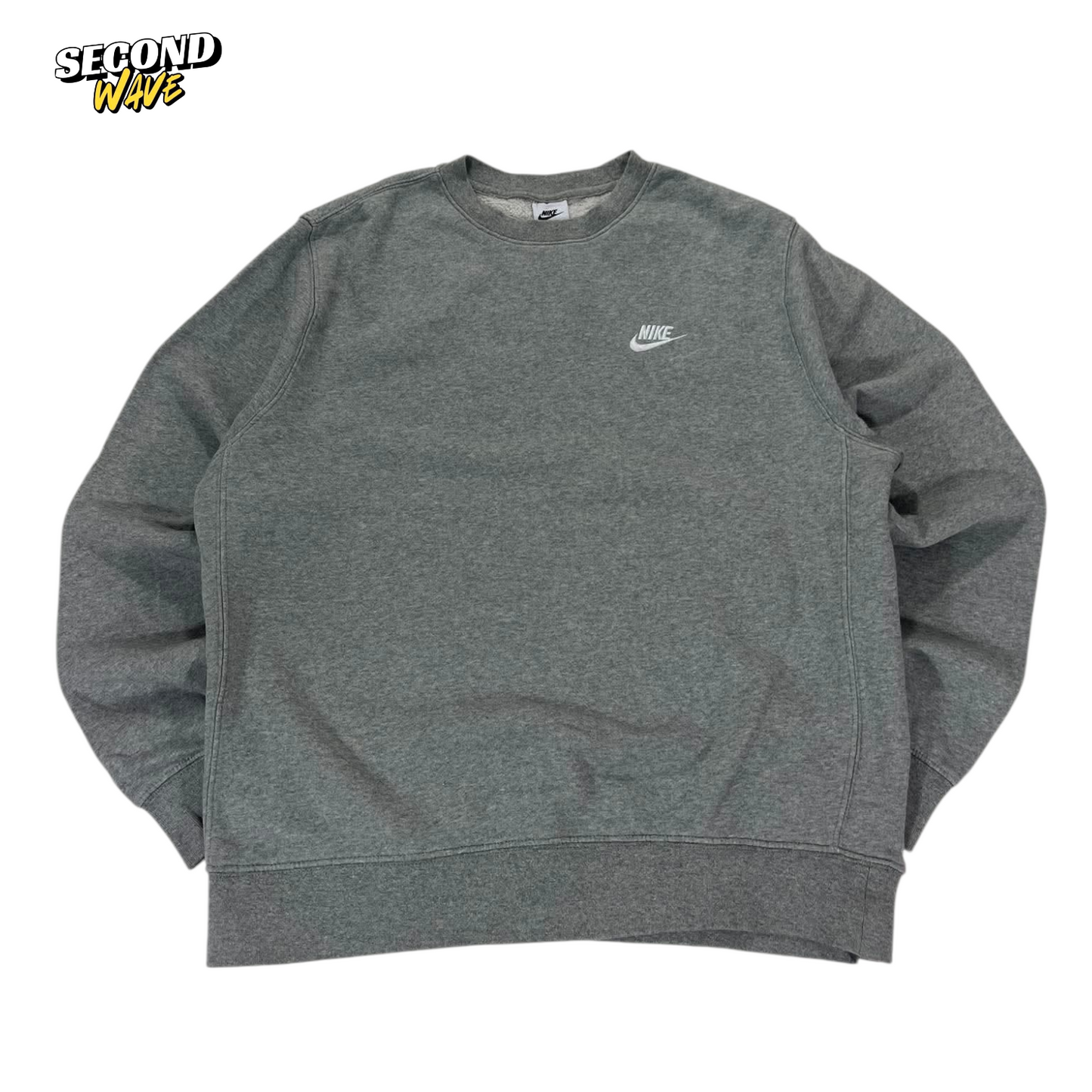 NIKE GREY CREWNECK SWEATSHIRT (M)
