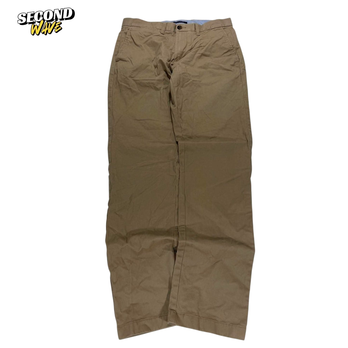 TOMMY HILFIGER TAN CHINO PANTS (30-32)