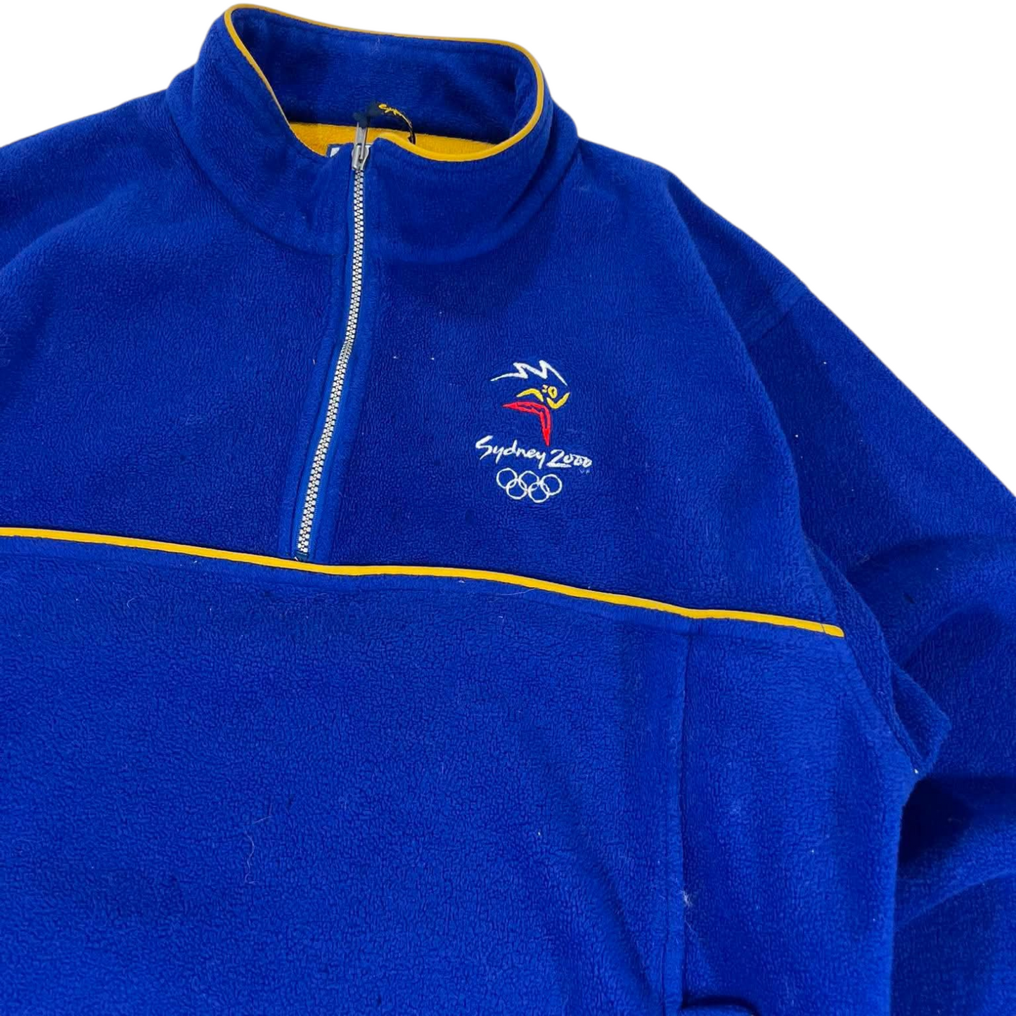 SYDNEY 2000 OLYMPICS BLUE FLEEVE JACKET (L)