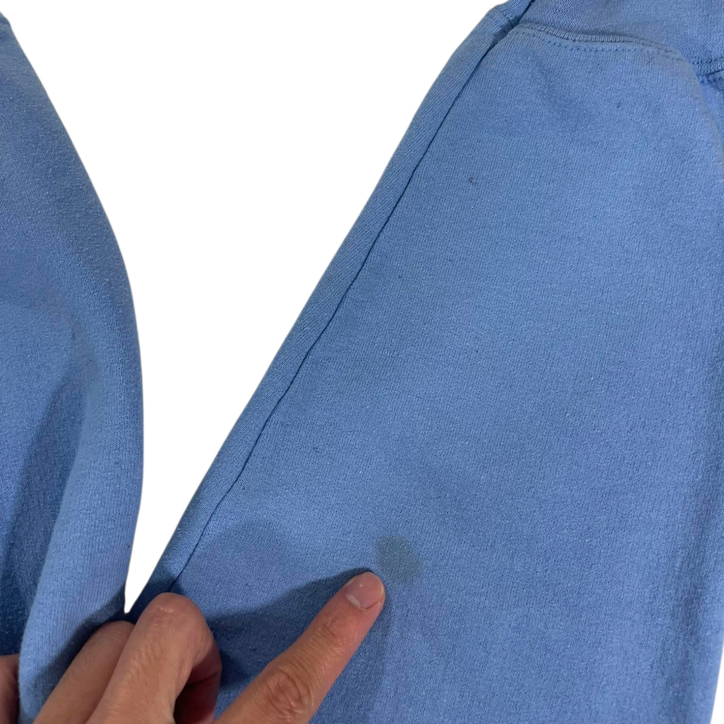 VINTAGE UNIVERSITY OF NORTH CAROLINA TAR HEELS BLUE HOODIE (M)