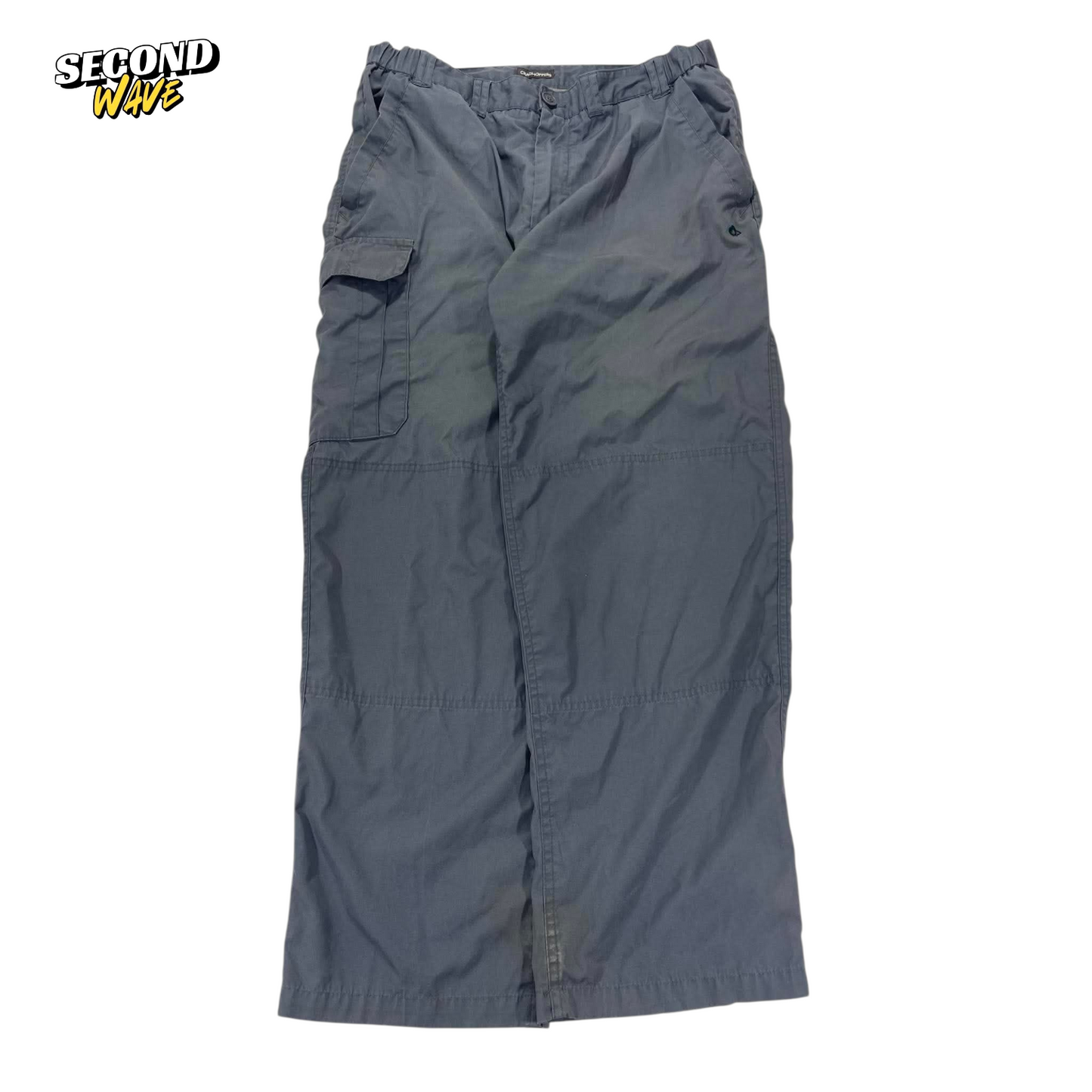 GRAGHOPPERS GREY CARGO PANTS (36)