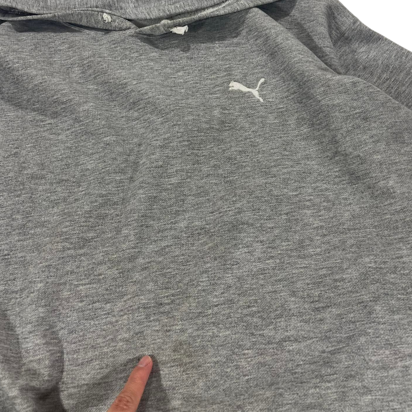 PUMA GREY HOODIE (XL)