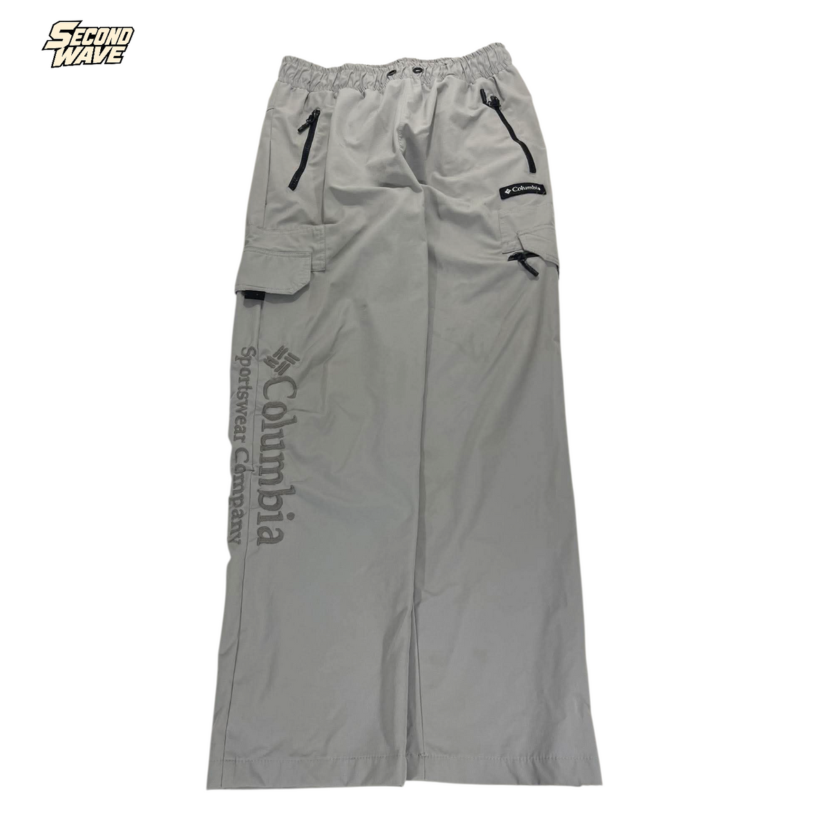 COLUMBIA GRAY CARGO PANTS (M)