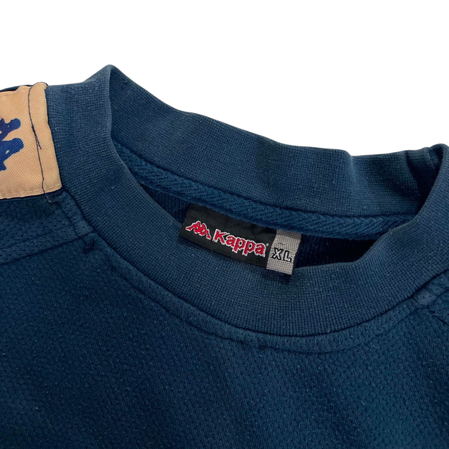 VINTAGE KAPPA NAVY BLUE SWEATSHIRT (XL)