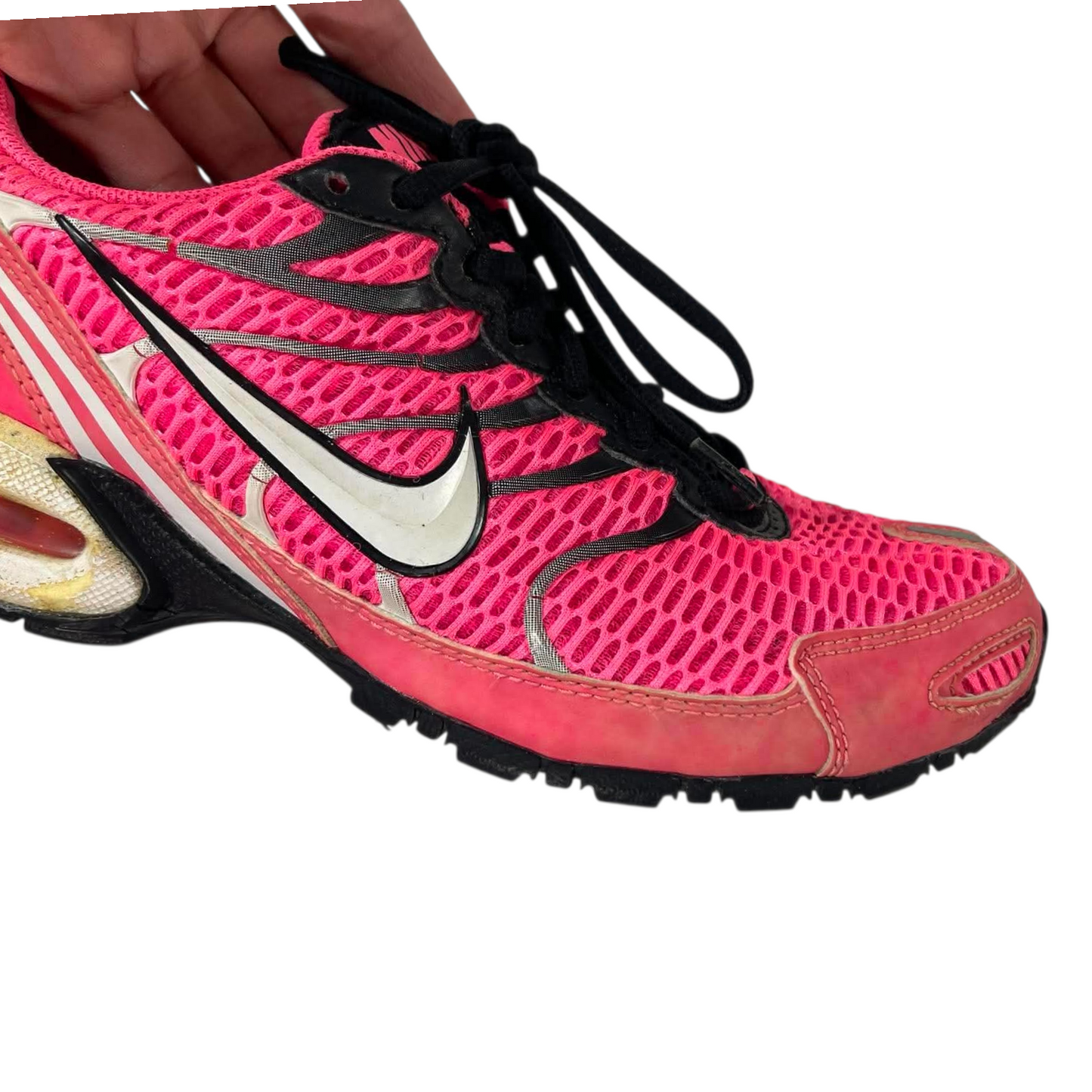 NIKE AIR MAX TORCH 4 PINK TRAINERS (US 9)