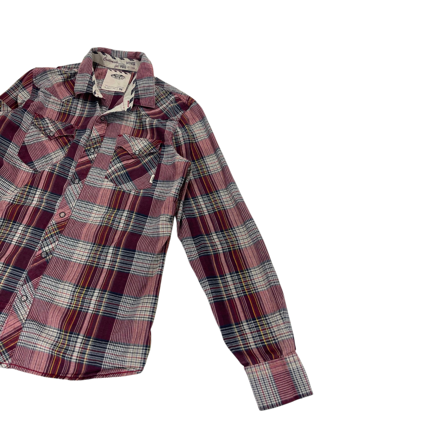 Y2K VANS PLAID FLANNEL (M)