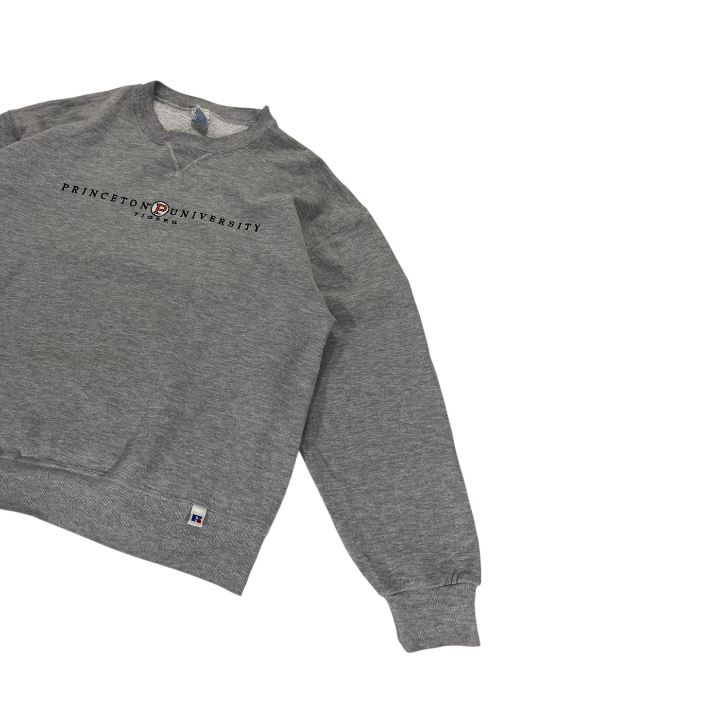 VINTAGE PRINCETON RUSSELL GREY CREWNECK (L)