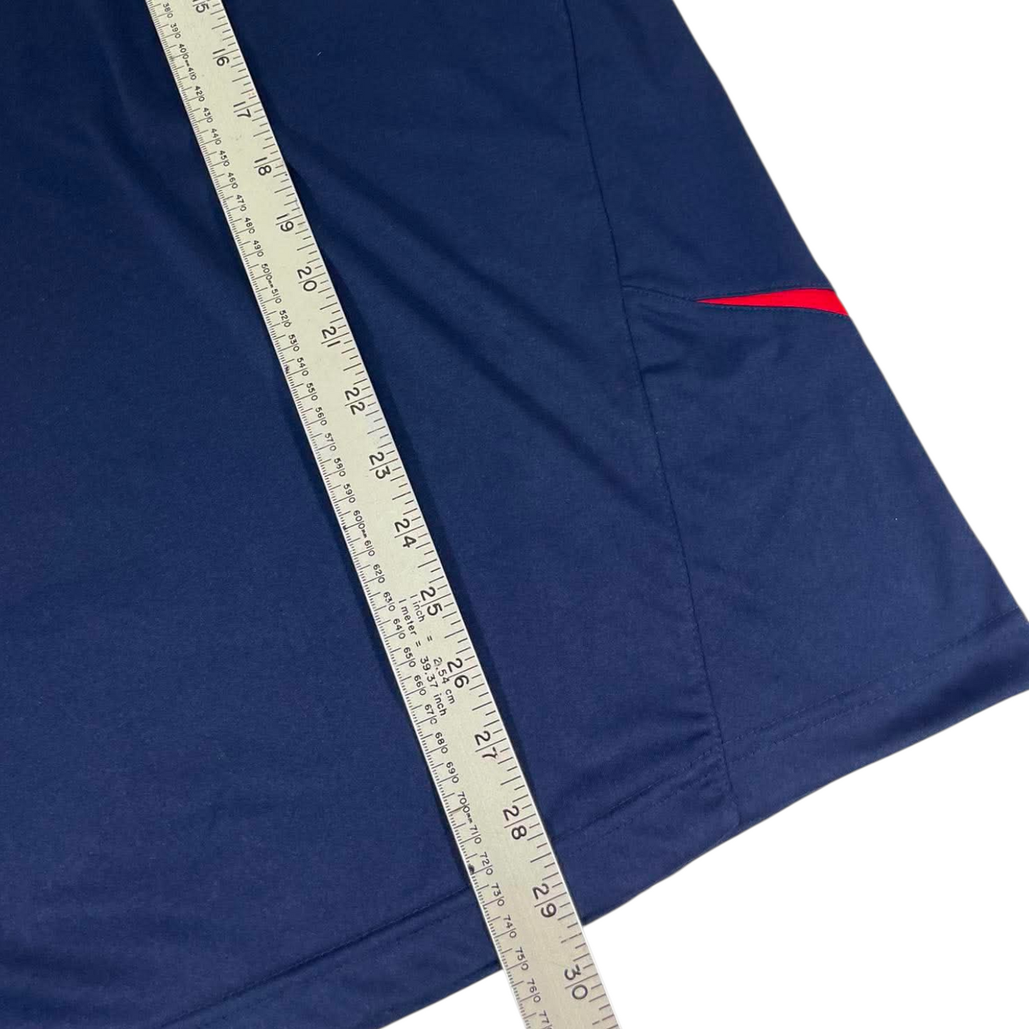 ADIDAS NAVY BLUE POLO SHIRT (L)