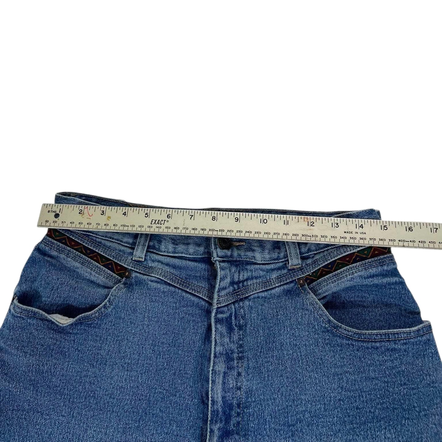 VINTAGE OKE BLUE DENIM JEANS (30)
