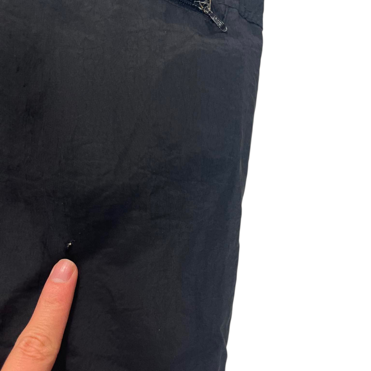 VINTAGE NIKE BLACK TRACK PANTS¹² (BEST FIT L - XL)