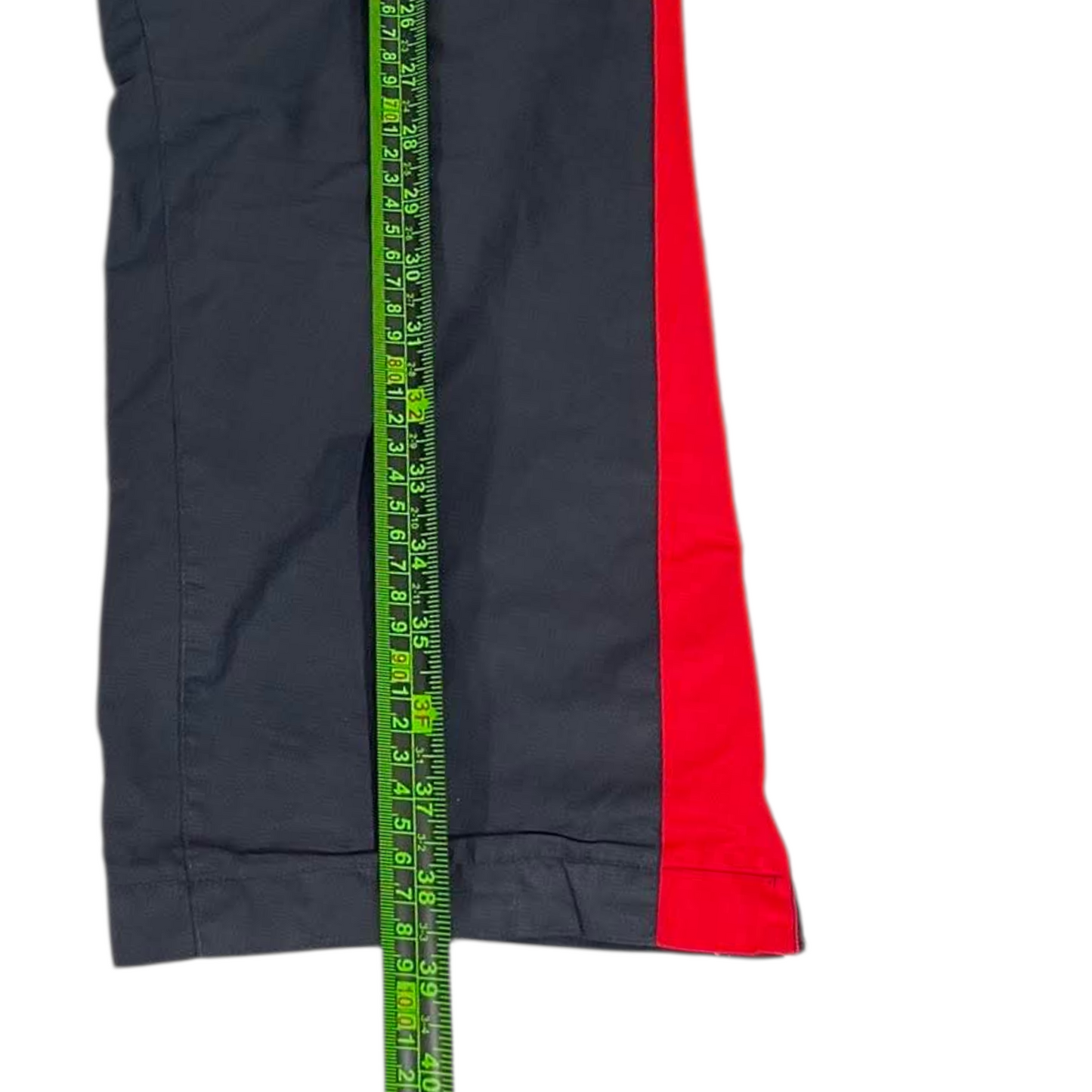 VINTAGE NIKE BLACK/RED TRACK PANTS (L) ¹³