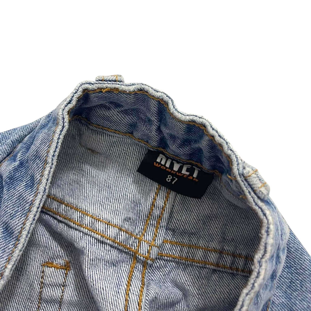 TRASHED RIVET WORKWEAR DENIM JEANS (87 (34))