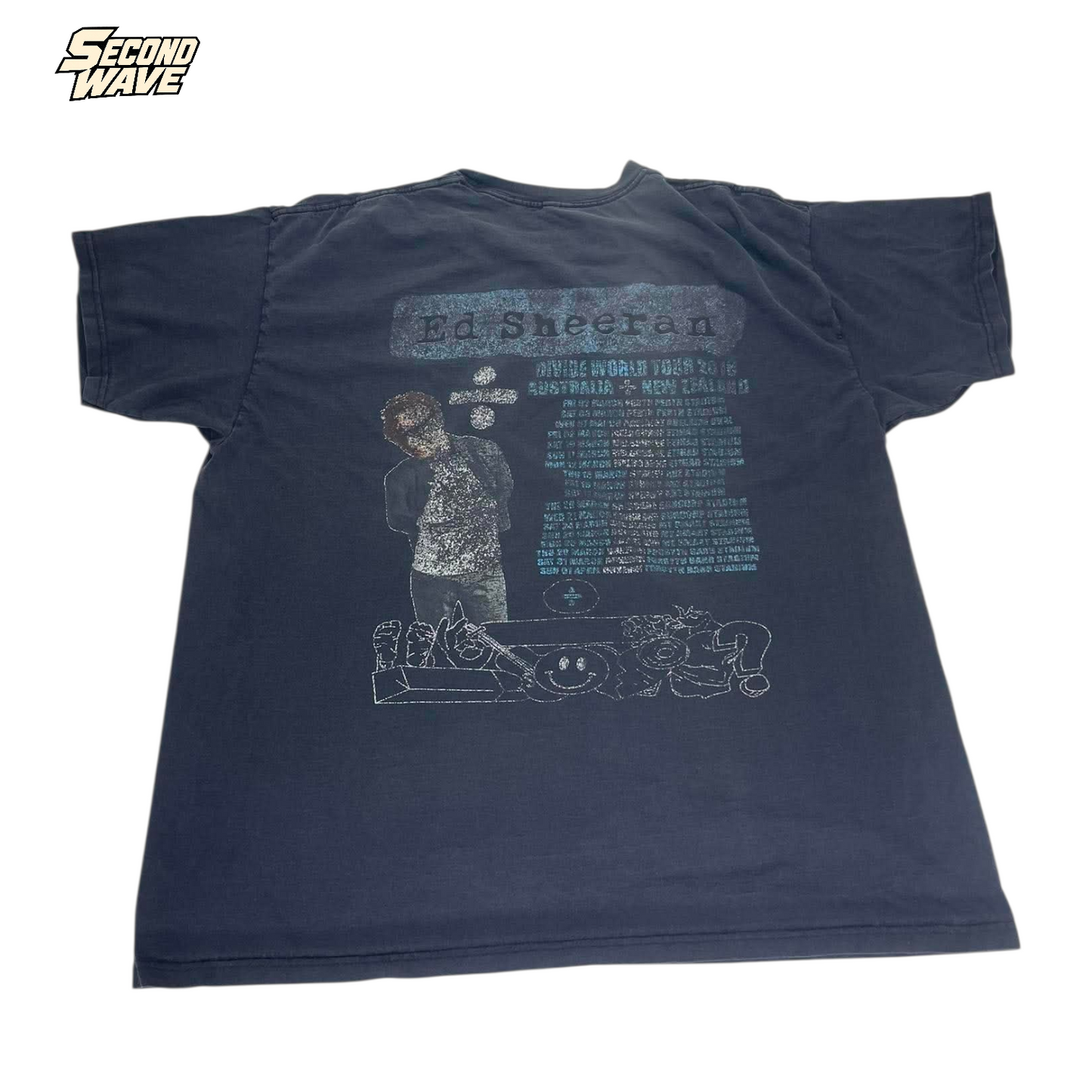 FADED ED SHEERAN TOUR SHIRT (XXL)