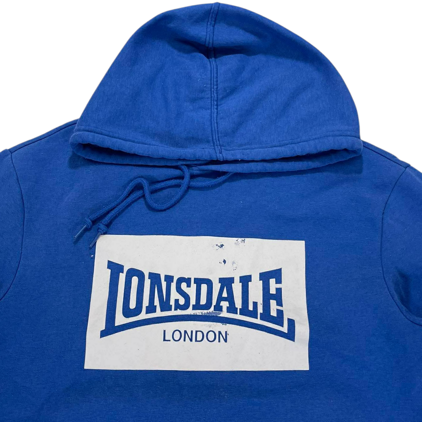 LONSDALE LONDON BLUE HOODIE (L)