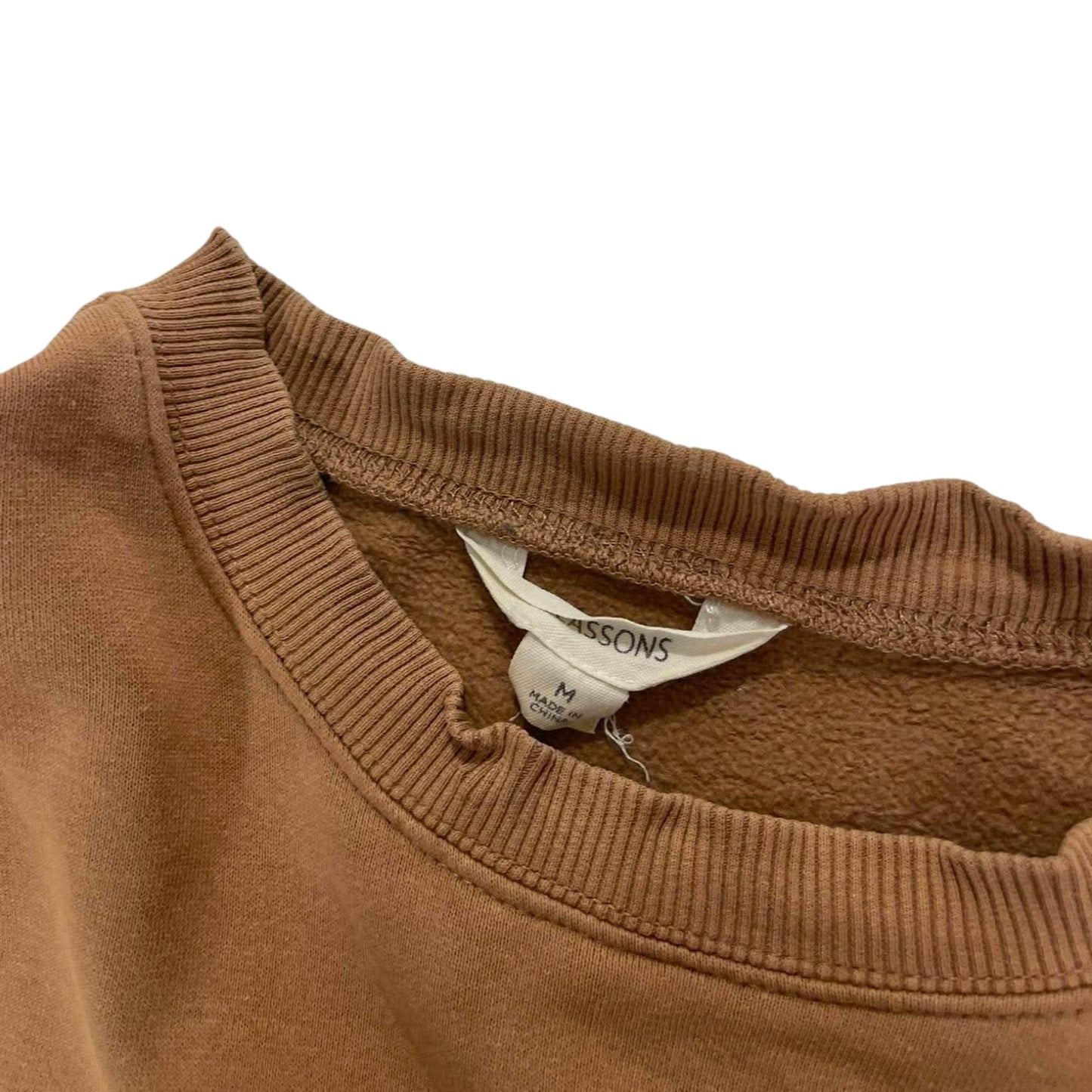 ST. MORITZ BROWN CREWNECK (M)