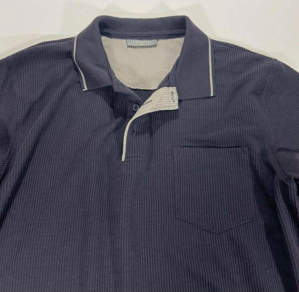 VINTAGE CHISEL POLO SHIRT (L-XL)