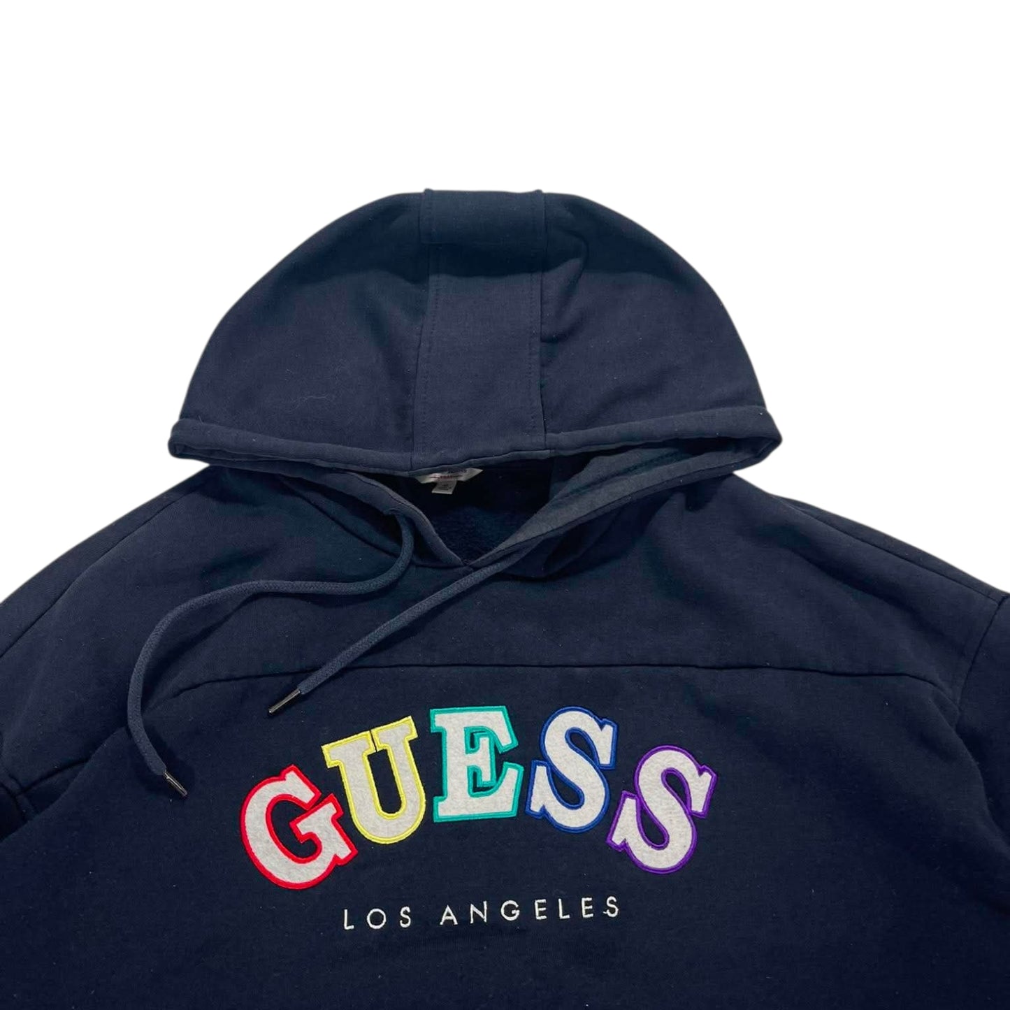 GUESS LOS ANGELES NAVY BLUE HOODIE (XL)