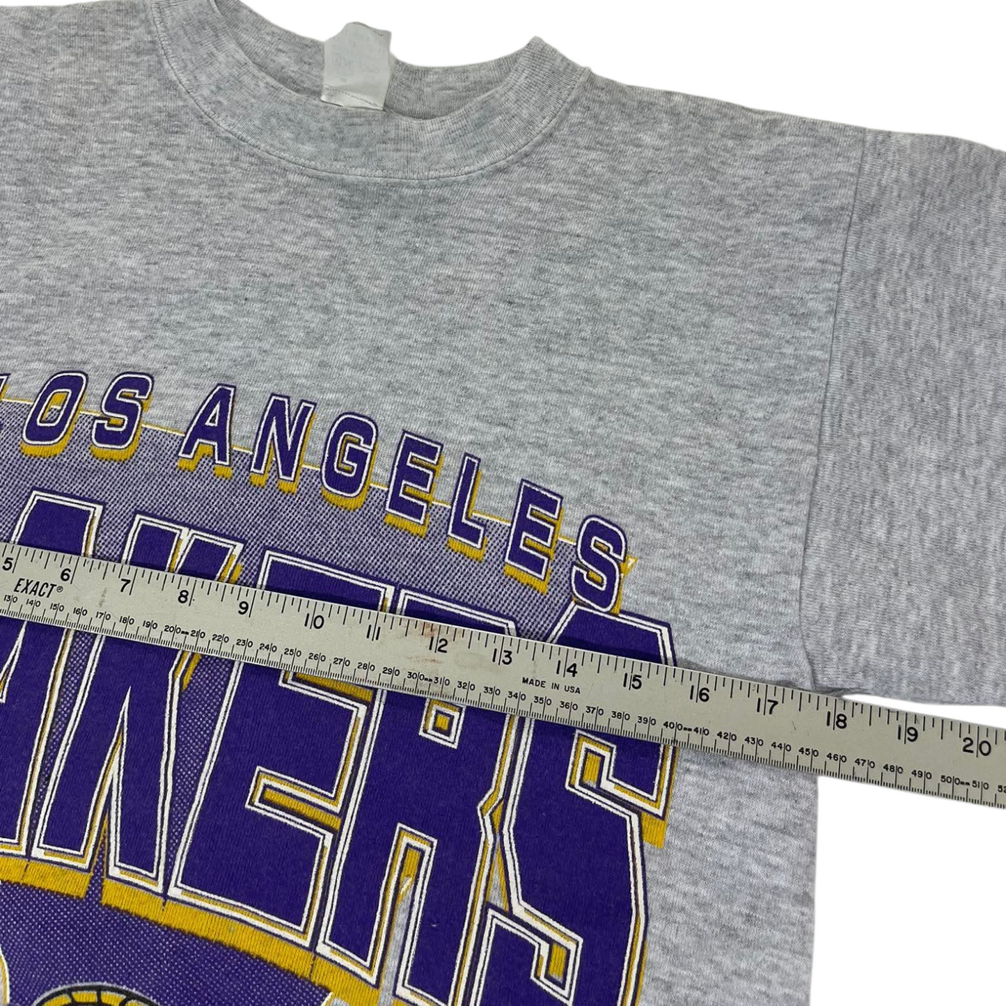 90S LOS ANGELES LAKERS GREY SWEATSHIRT (M)