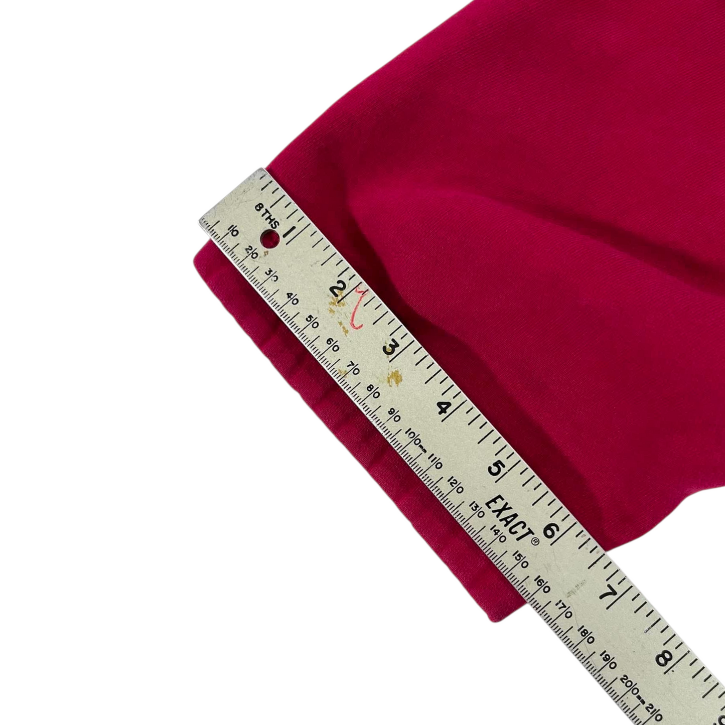VINTAGE EMBROIDERED NIKE RED SWEATPANTS (XL) ⁹