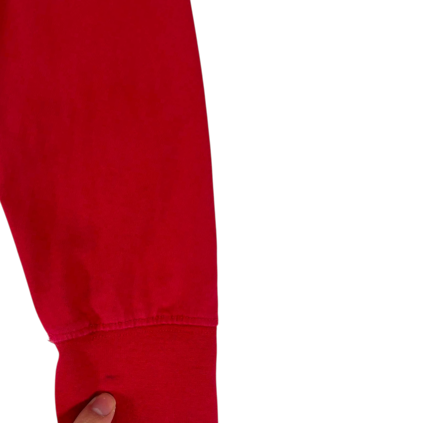 HUFFER RED LONG SLEEVE SHIRT (S-M)