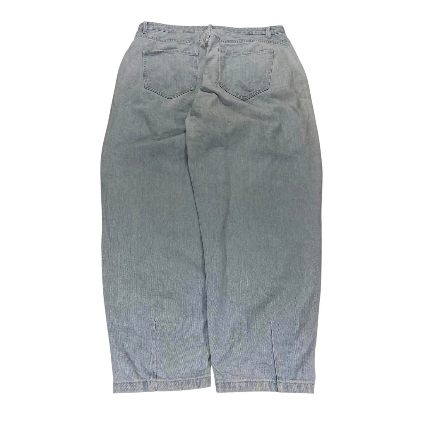 FASHION NOVA BLUE DENIM JEANS (38)