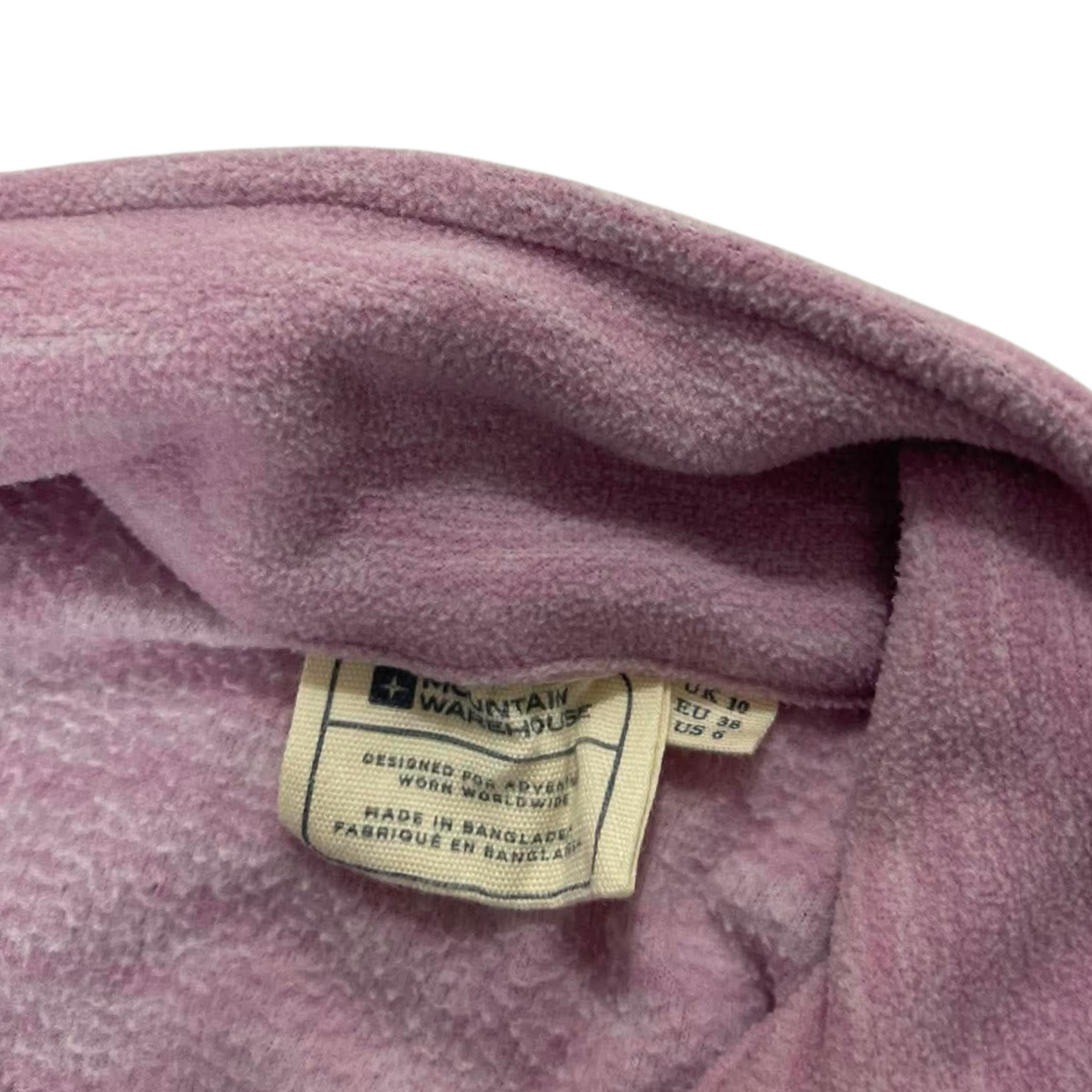 MOUNTAIN WAREHOUSE LIGHT PINK QUARTER ZIP (10)