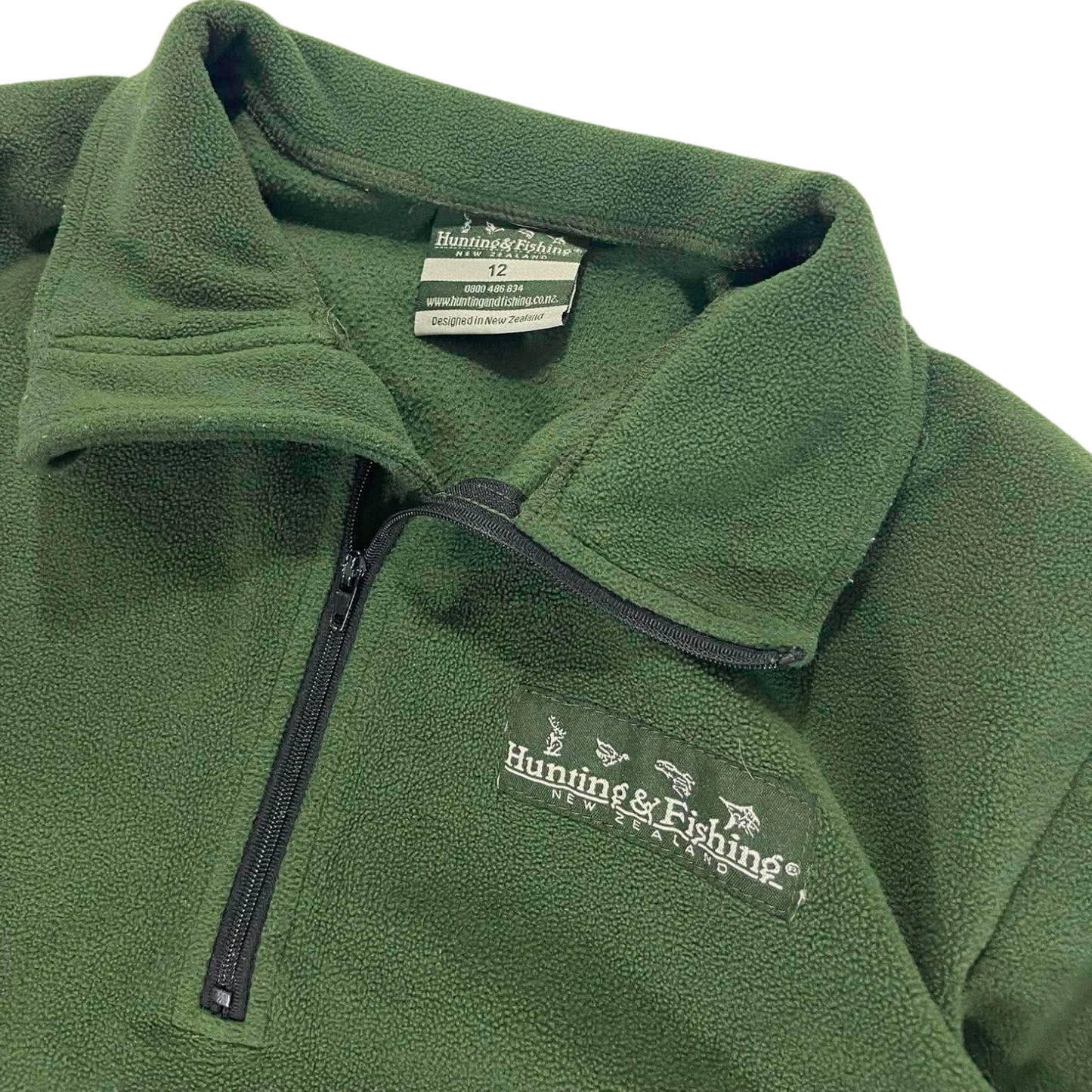 HUNTING & FISHING GREEN QUARTER ZIP (12)
